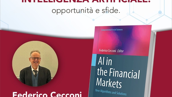 Nuovo libro Springer: "AI in the Financial Markets" 