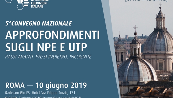 5° Convegno nazionale - 10 giugno 2019